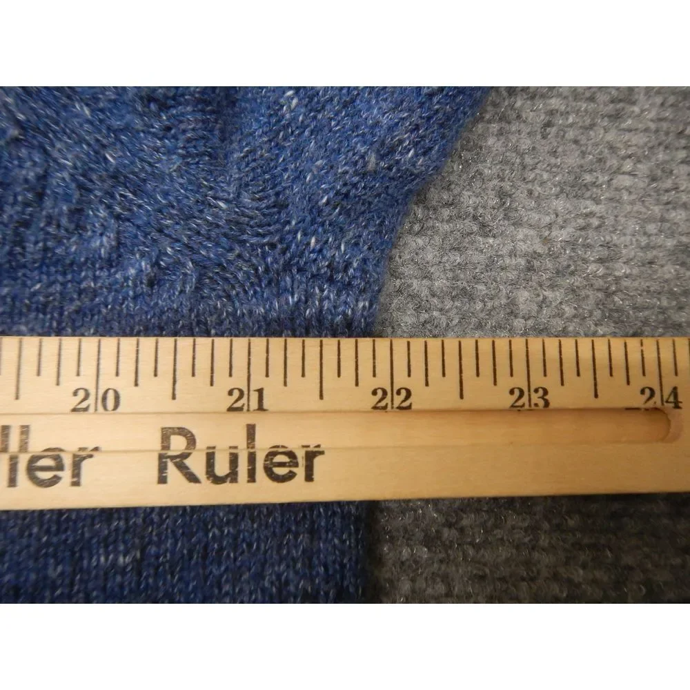Jos. A. Bank 1905‎ Crewneck Sweater Men's Large Blue Cotton Casual Knit Pullover